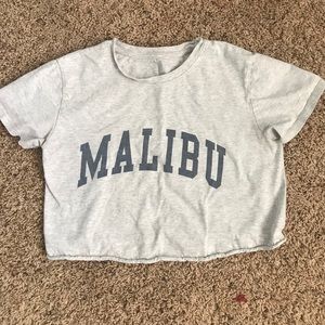 brandy melville cropped malibu top